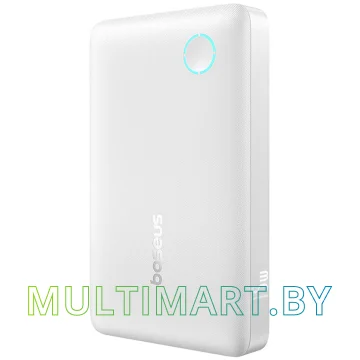 Портативное зарядное устройство Baseus P1008210C213-00 10000mAh 15W (белый)